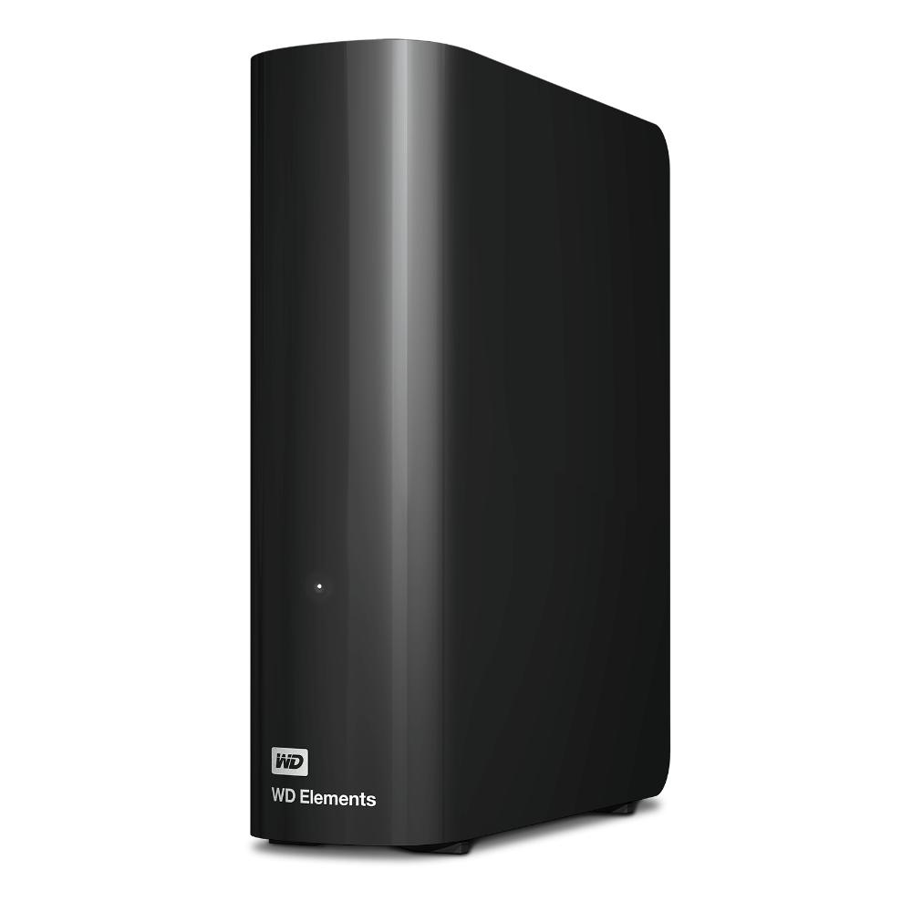 Western Digital Εξωτερικός Σκληρός Δίσκος 10TB Elements Desktop USB3.0 (WDBWLG0100HBK-EESN)