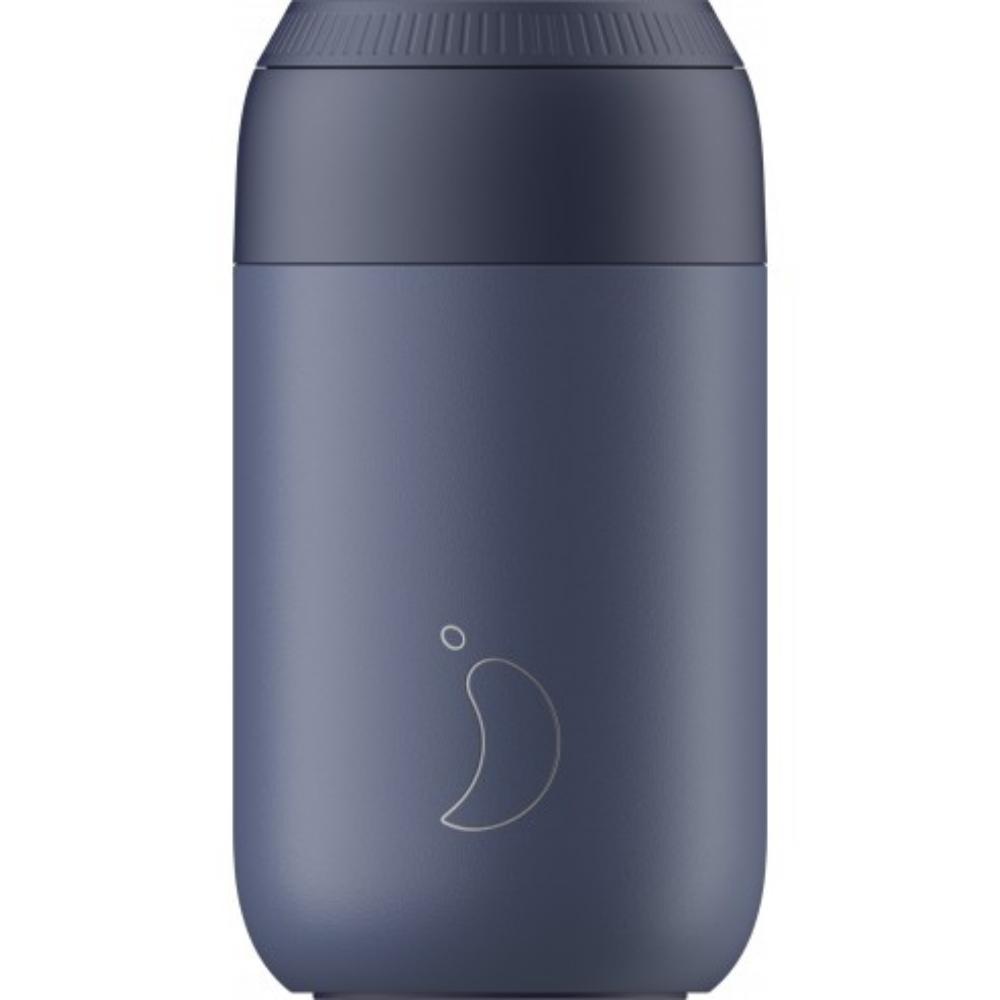 Chilly's Series 2 Ποτήρι Θερμός Ανοξείδωτο BPA Free 340ml Μπλε (22117) (CHI22117)