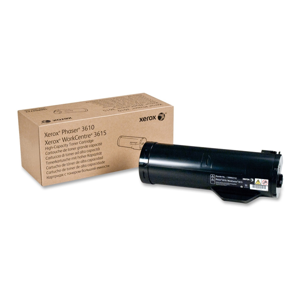 XEROX PHASER 3610, WC 3615 BLK TNR CRTR HC (14.1k) (106R02722) (XER106R02722)