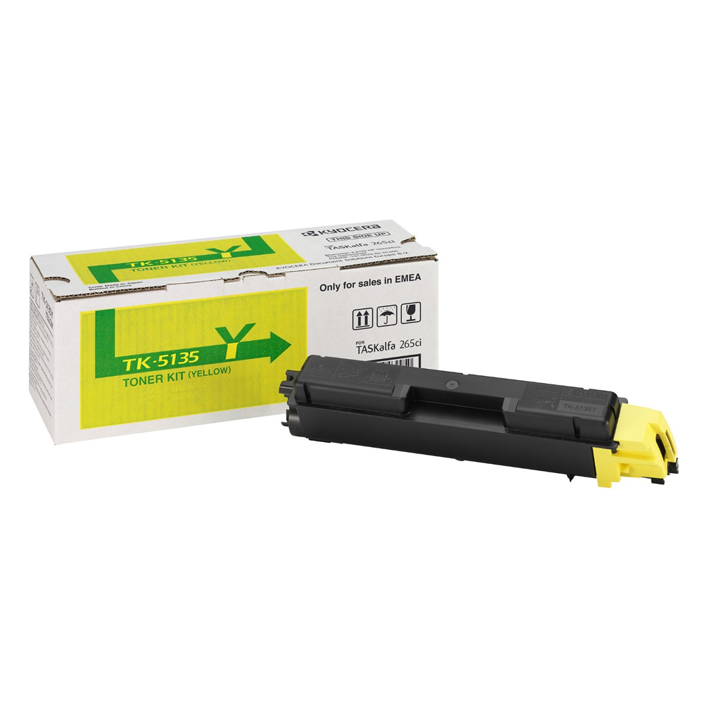 KYOCERA TASKALFA 265CI/266CI TNR YELLOW (5k) (TK-5135Y) (KYOTK5135Y)