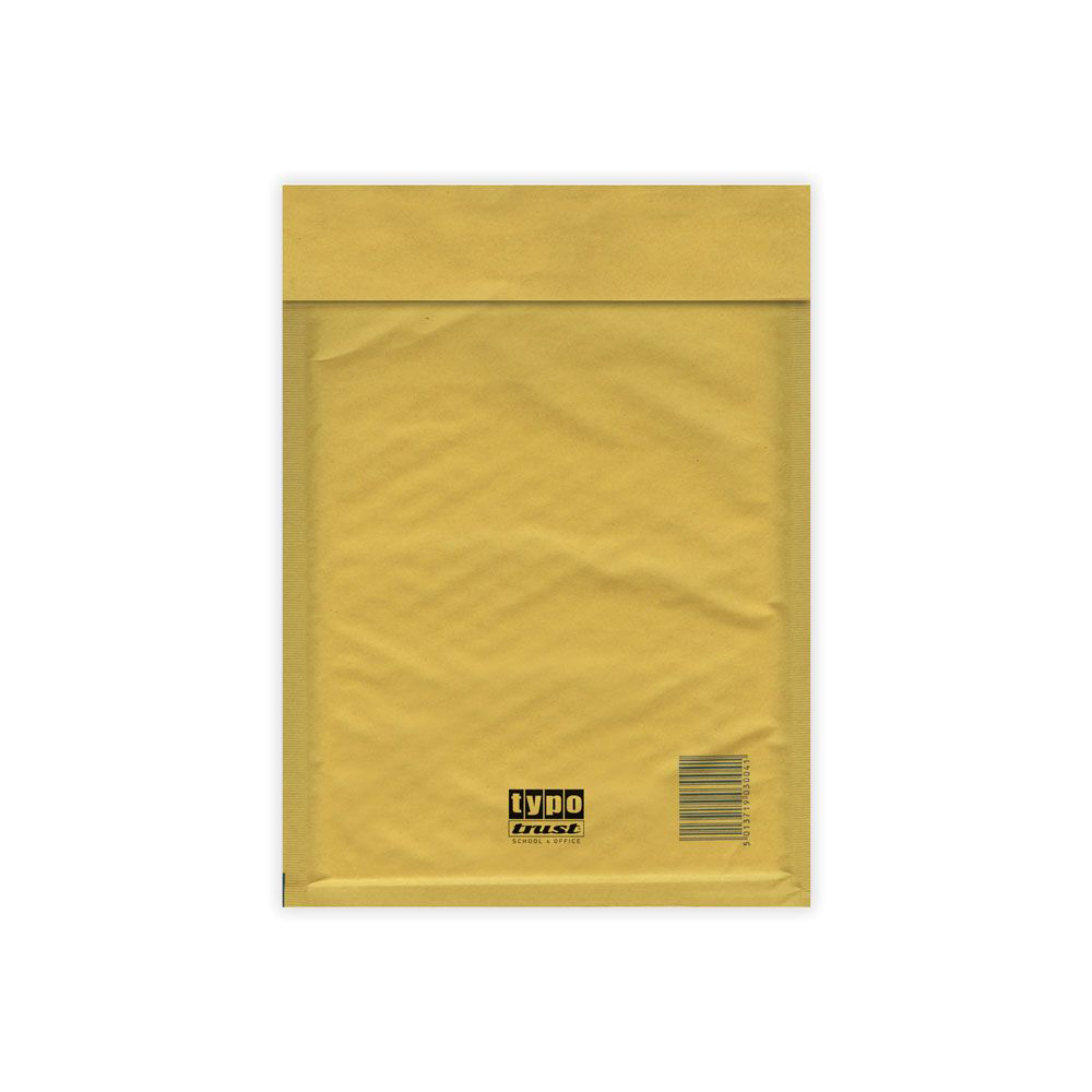 Typotrust Φάκελος με Φυσαλίδες 180x265mm 4D-214 (Συσκευασία των 10τμχ) (3074) (TYP3074)