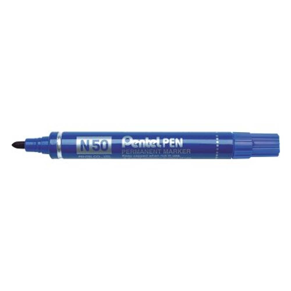 Pentel N50 Permament Marker Blue (N50CE) (PENN50CE)