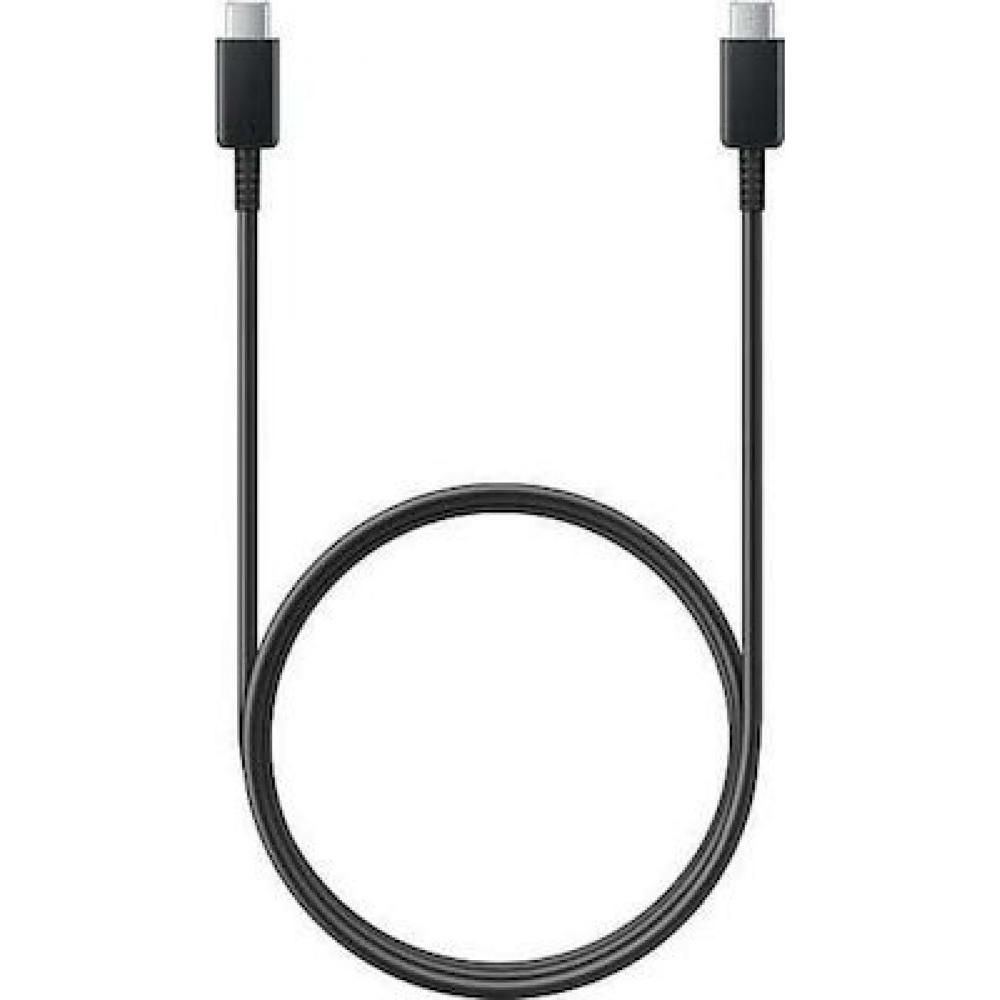 Samsung Regular USB 2.0 Cable USB-C male - USB-C male Μαύρο 1m (EP-DA705BBEGWW) (SAMEP-DA705BBEGWW)