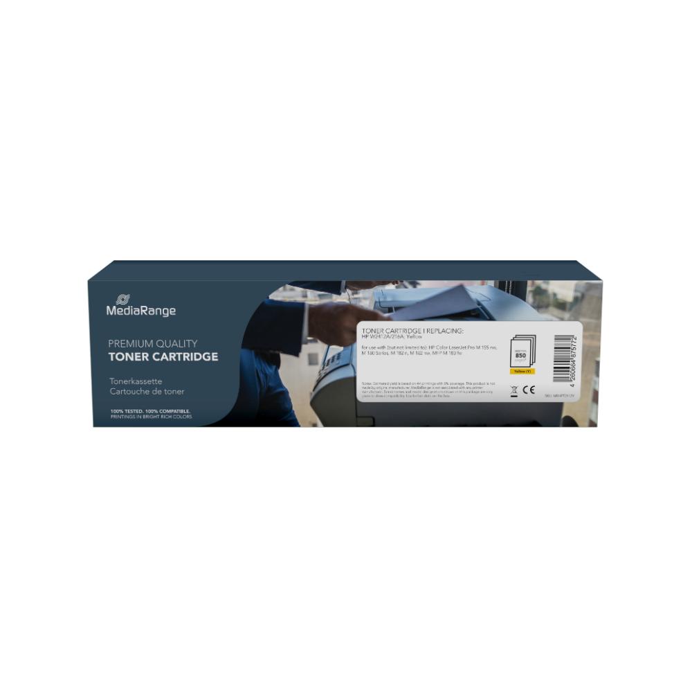 MediaRange Toner Cartridge for printers using HP® W2412A/216A Yellow (MRHPT2412Y)