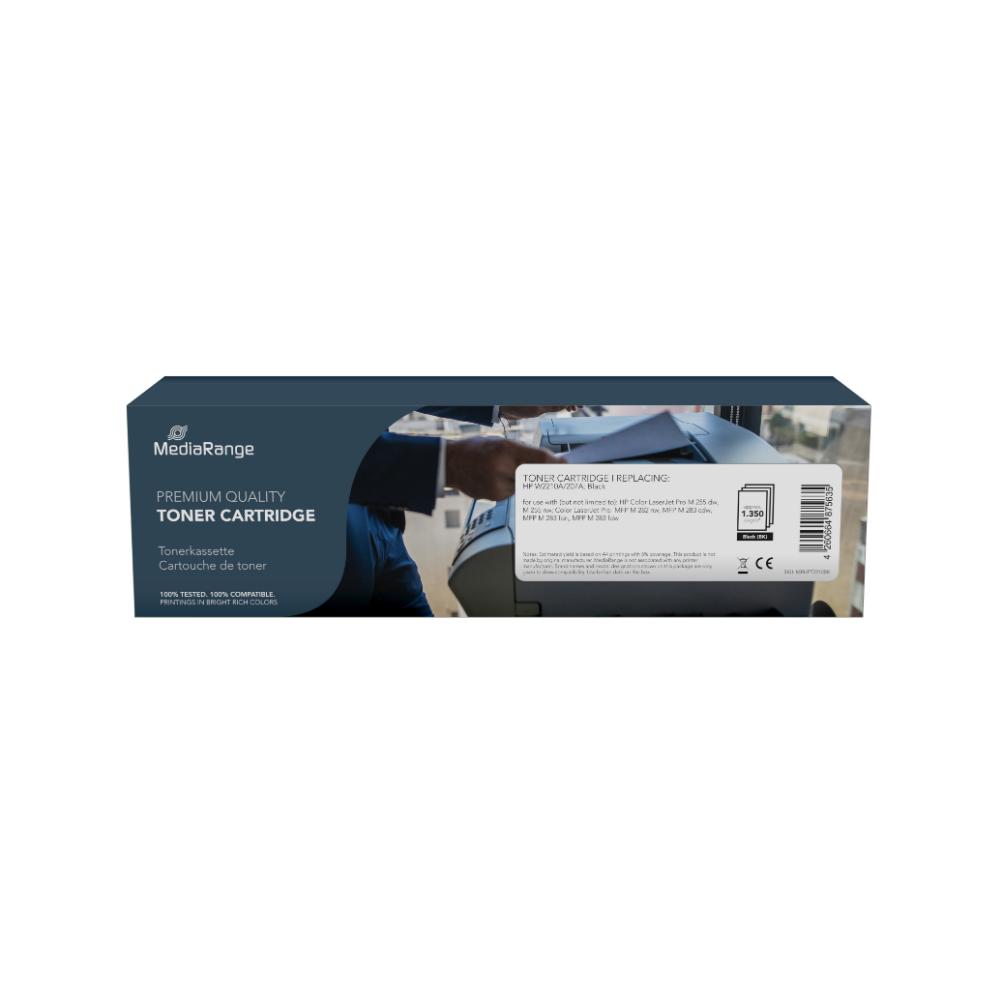 MediaRange Toner Cartridge for printers using HP® W2210A/207A Black (MRHPT2210BK)