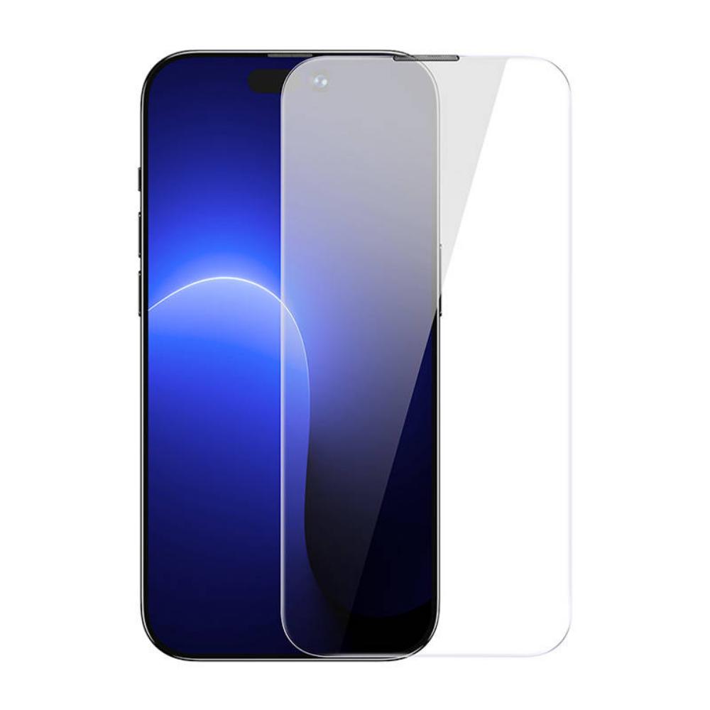 Baseus Crystal Tempered Glass Dust-proof 0.3mm for iPhone 14 Pro (2pcs) (SGBL110102) (BASSGBL110102)