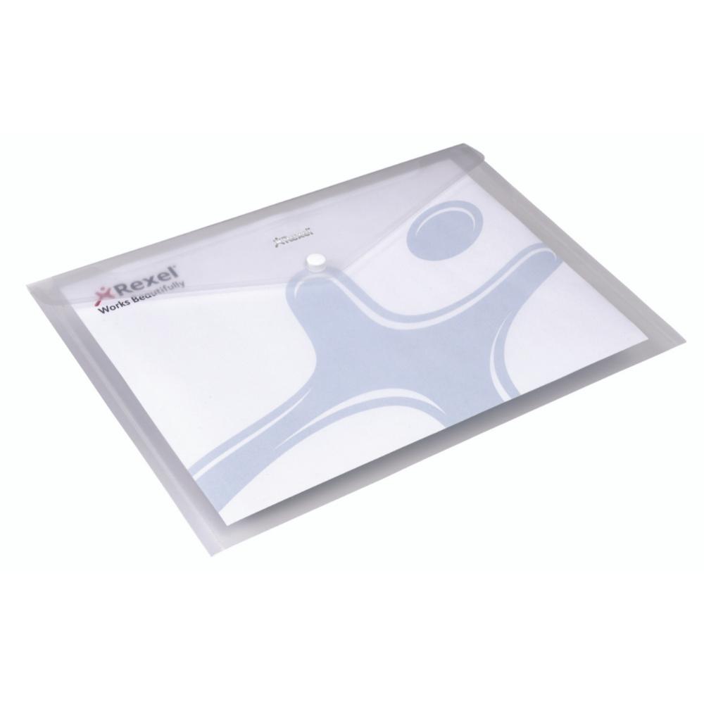 Rexel Φάκελος A4 16129 White (16129WH) (REX16129WH)