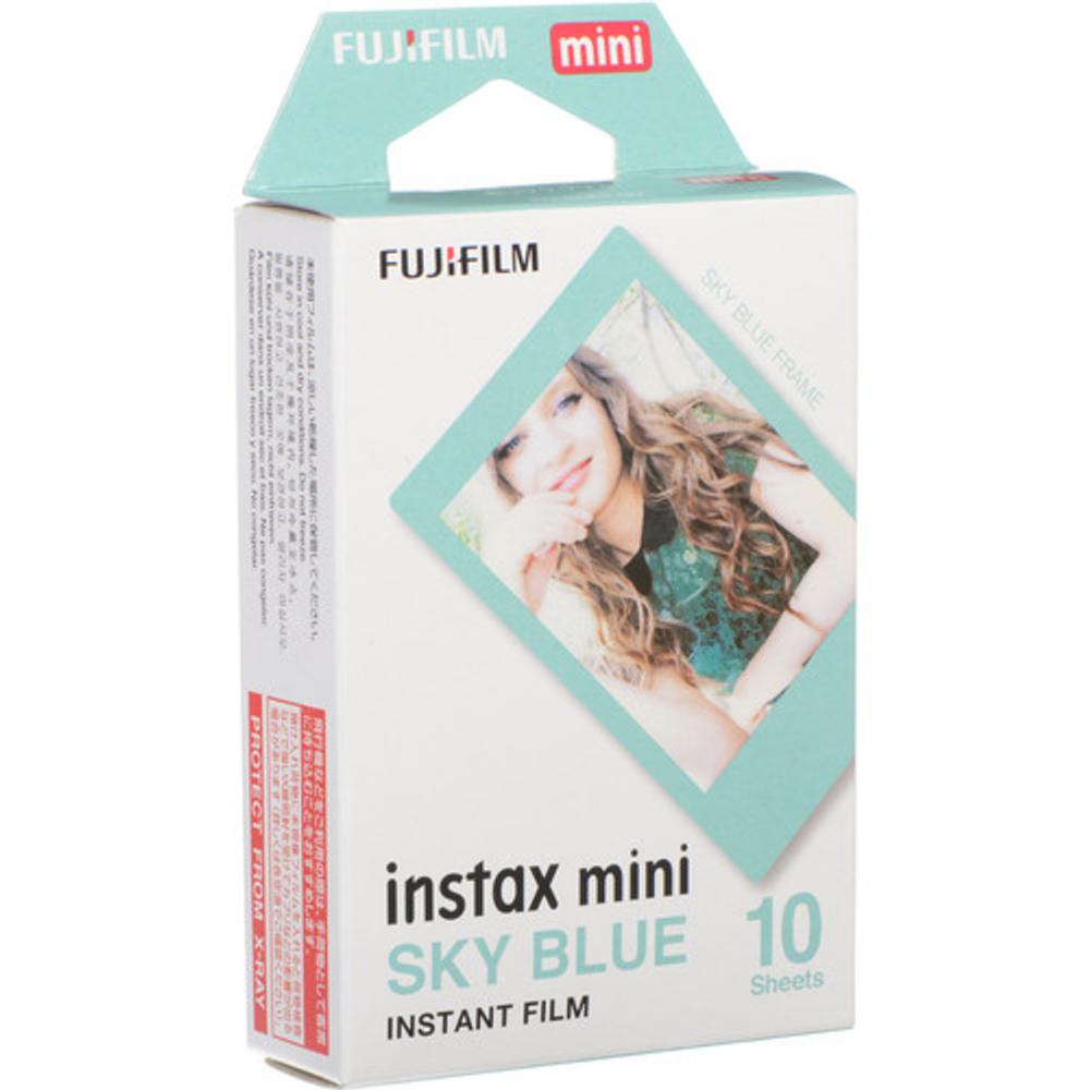 Fujifilm Color Instax Mini Instant Φιλμ (10 Exposures) Sky Blue (16537055) (FJM16537055)
