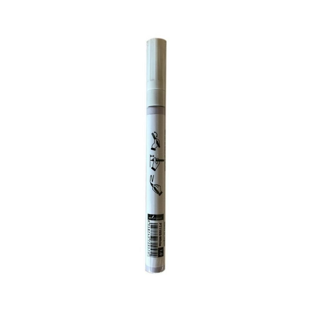 Enlegend Μαρκαδόρος Λαδιού 1.0mm Πολύ Λεπτή Μύτη Λευκός (ENL-PT110S-WT) (ENLPT110SWT)