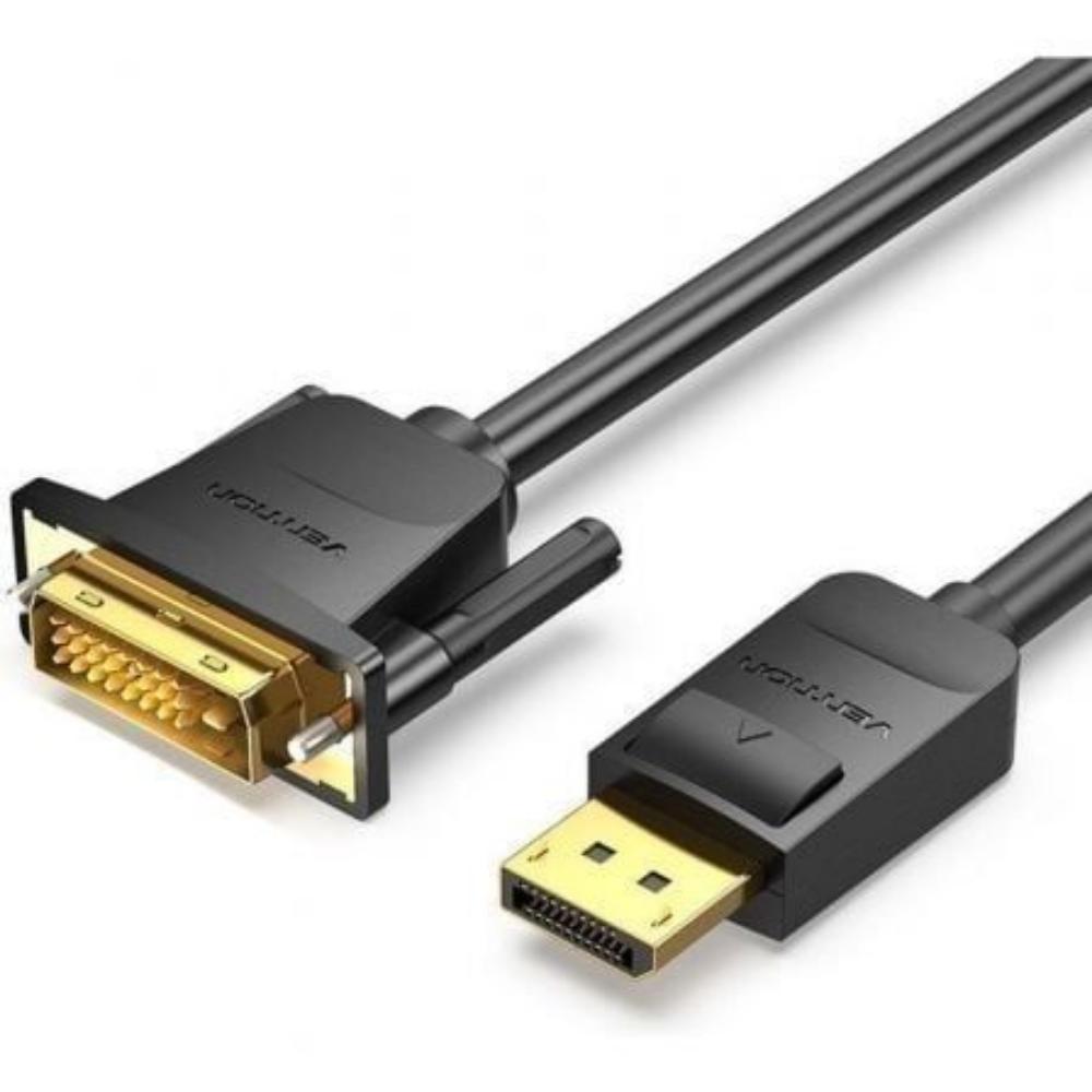 VENTION DP to DVI Cable 2M Black (HAFBH) (VENHAFBH)