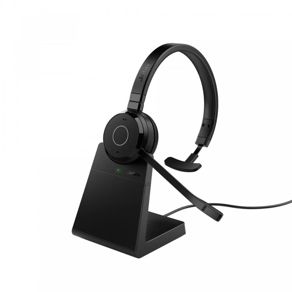 Jabra Headset Evolve 65 TE UC Mono (6693-833-499) (JAB6693-833-499)