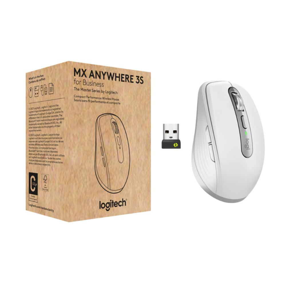 Logitech MX Anywhere 3S Mouse Pale Gray (910-006959) (LOGMXANYWHERE3SPGR)