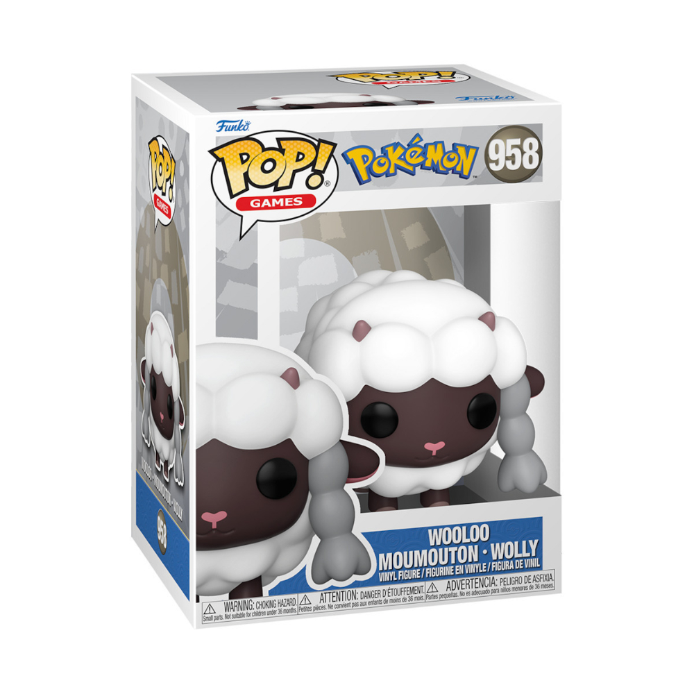 Funko Pop! Games: Pokemon Wooloo (70978) (FNK70978)