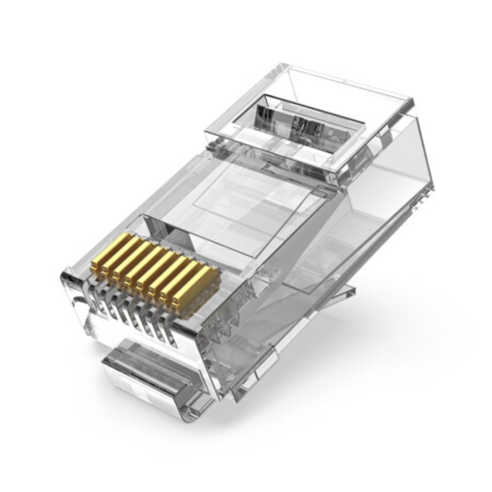 VENTION Cat.6 UTP RJ45 Modular Plug Transparent 100-Pack (IDDR0-100) (VENIDDR0-100)