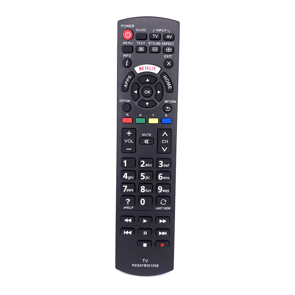 Panasonic Γνήσιο Τηλεχειριστήριο Τηλεόρασης (N2QAYB001008) (PANN2QAYB001008)