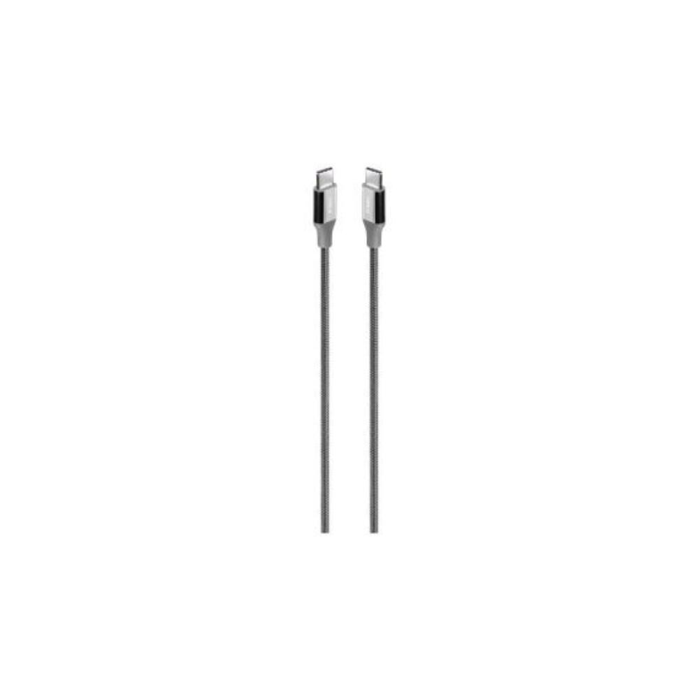 ttec AlumiCable 65W Type-C - Type-C Fast Charge CableSpace Grey200cm (2DK51UG) (TTEC2DK51UG)