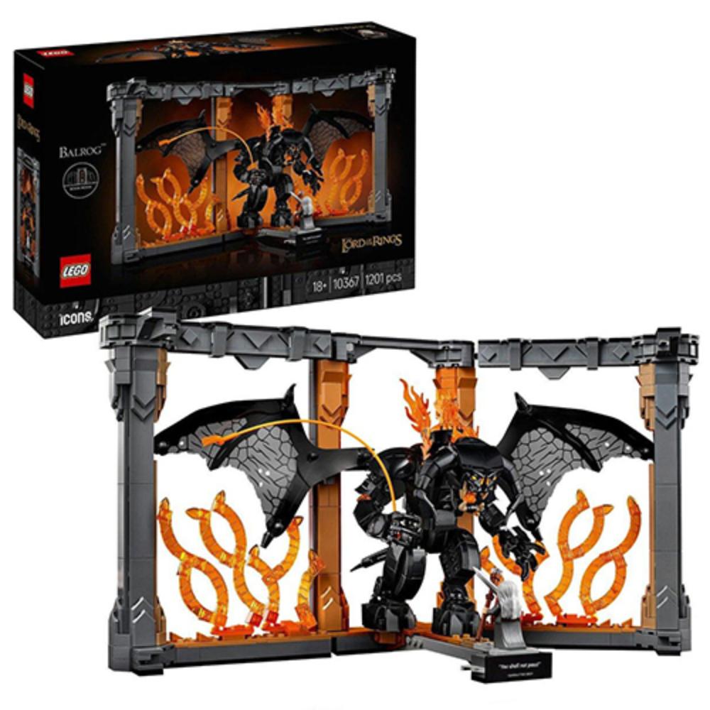 Lego Lord of the Rings Icons: Balrog Bookend (10367) (LGO10367)
