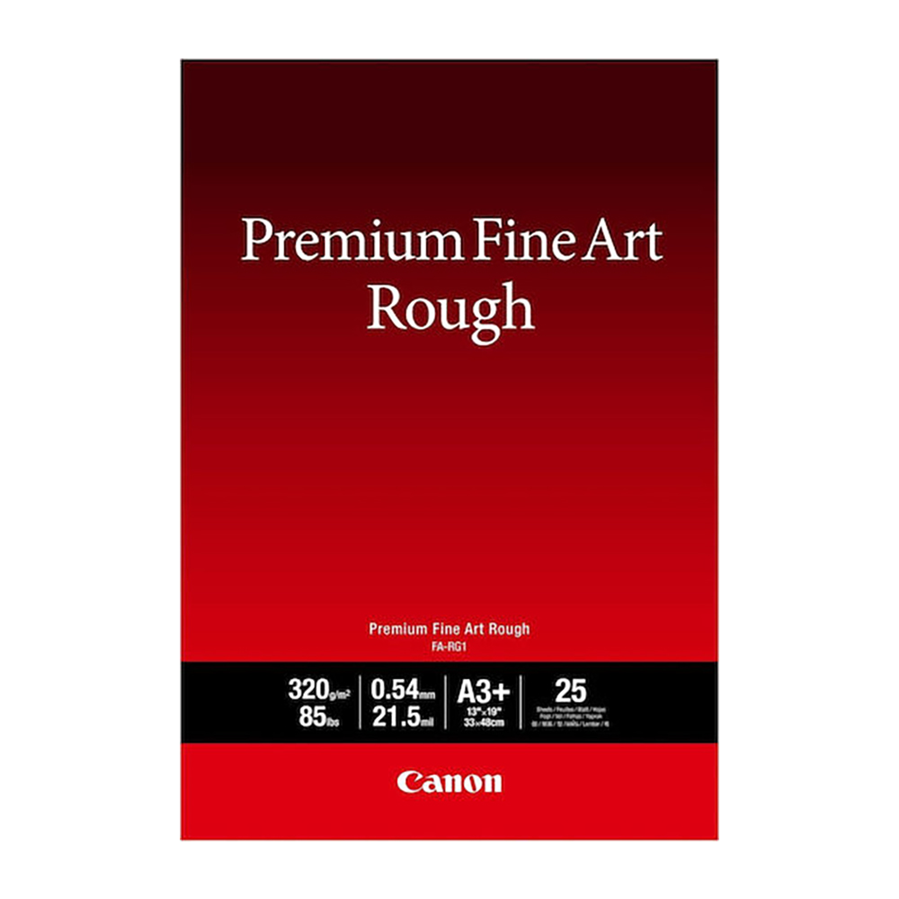 Canon FA-SM1 Photo Paper Premium Fine Art Smooth A3+ 320gr/m² for Printers Inkjet 25 Sheets (4562C004) (CANFA-RG1A3+)