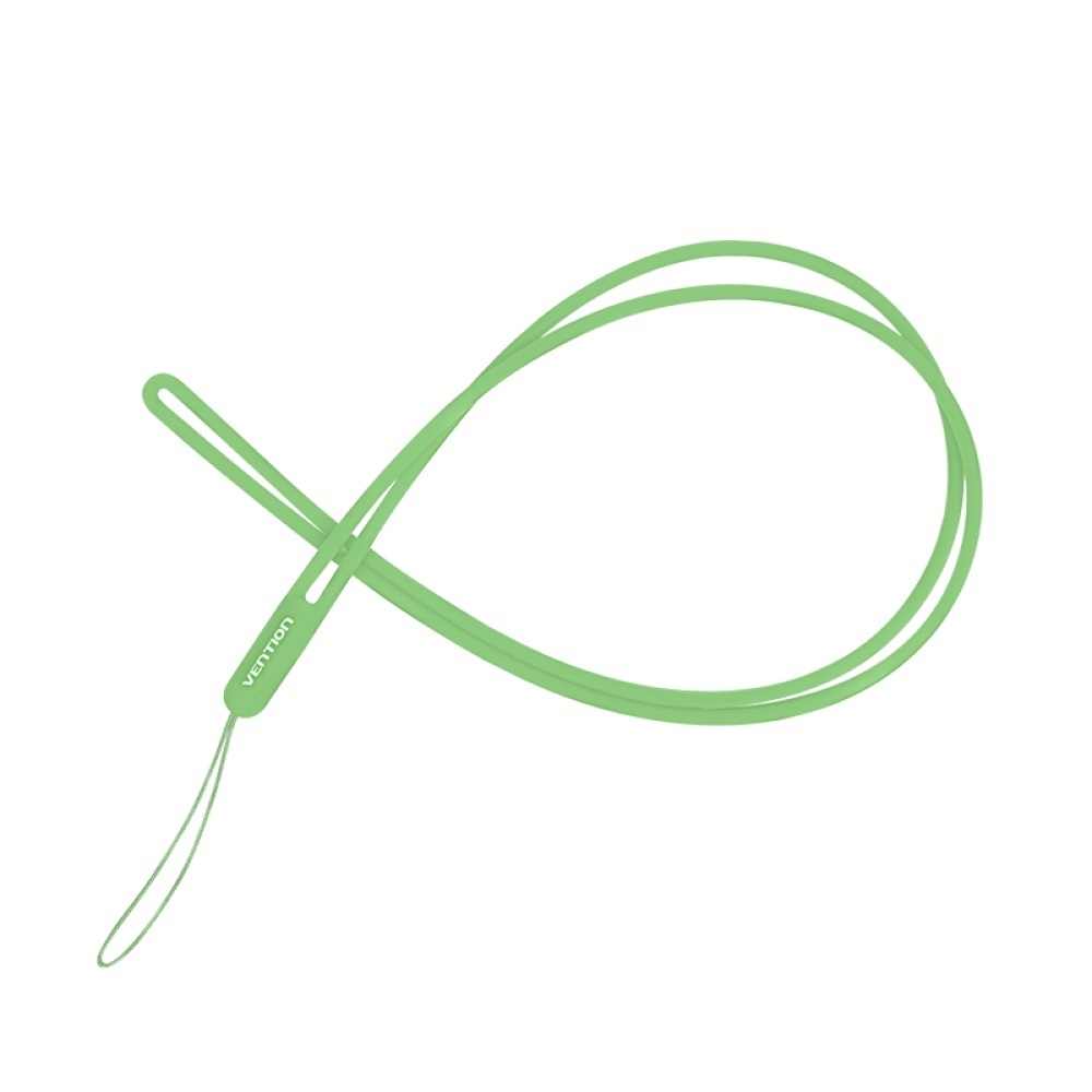 VENTION Smartphone Lanyard 0.15M Green Silicone Type (KQFGB) (VENKQFGB)