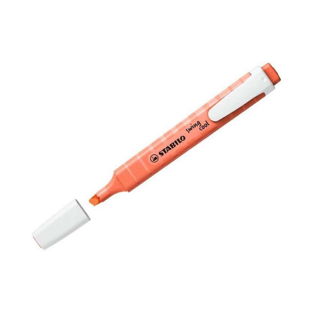 Stabilo Swing Cool Highlighter Coral Red 4mm (275/140-8) (STAB275-140-8)