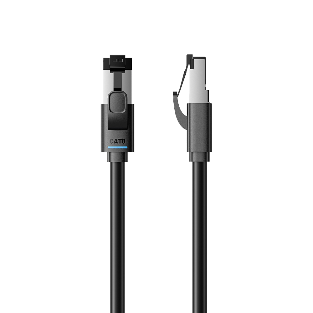 VENTION Ultra-Flexible Cat8 SFTP Ethernet Patch Cable 3M Black (IKRBI) (VENIKRBI)
