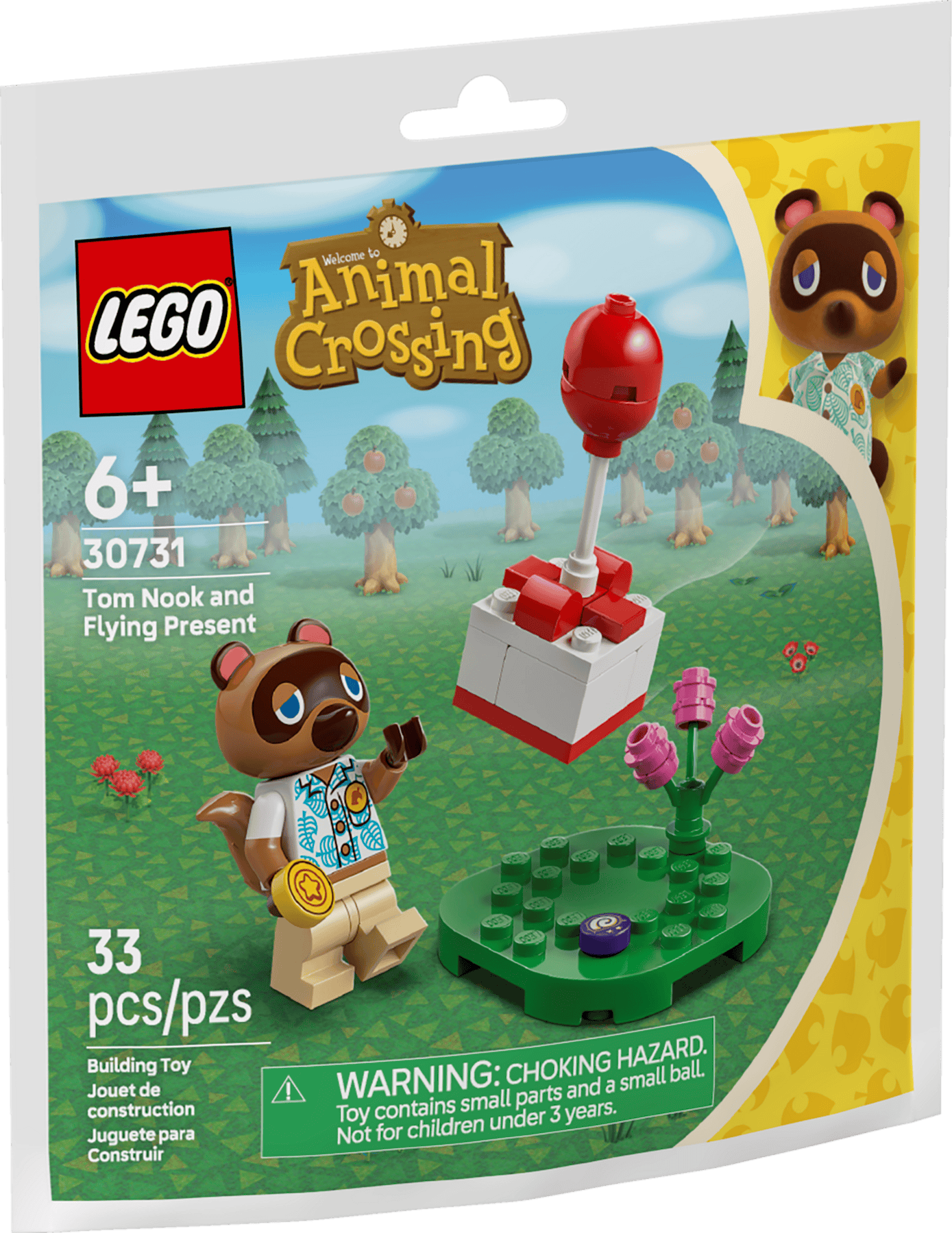 Lego Animal Crossing Tom Nook And Balloon Gift (Polybag) (30731) (LGO30731)