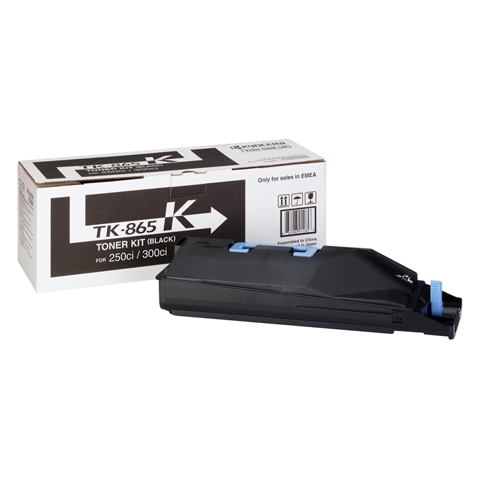 KYOCERA TASKALFA 250ci/300ci BLACK TONER (20k) (TK-865K) (KYOTK865BK)