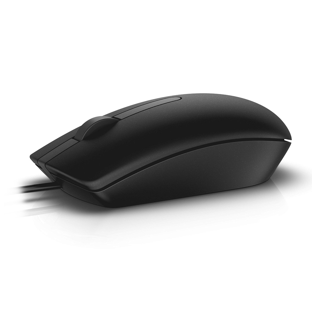 Dell Optical Mouse - MS116 (Black) (570-AAIR) (DEL570-AAIR)