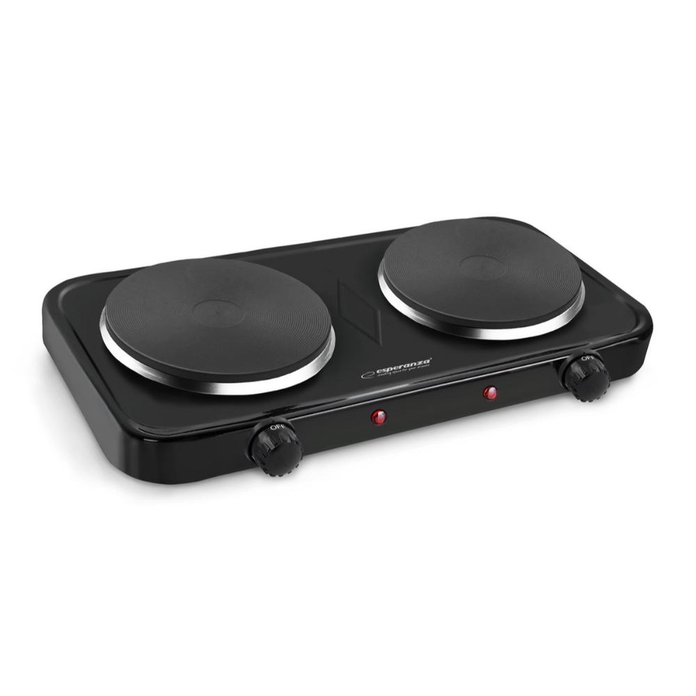 Esperanza Electric Hot Plate Cotopaxi Black (KUCHENKAEKH010K) (ESPKUCHENKAEKH010K)