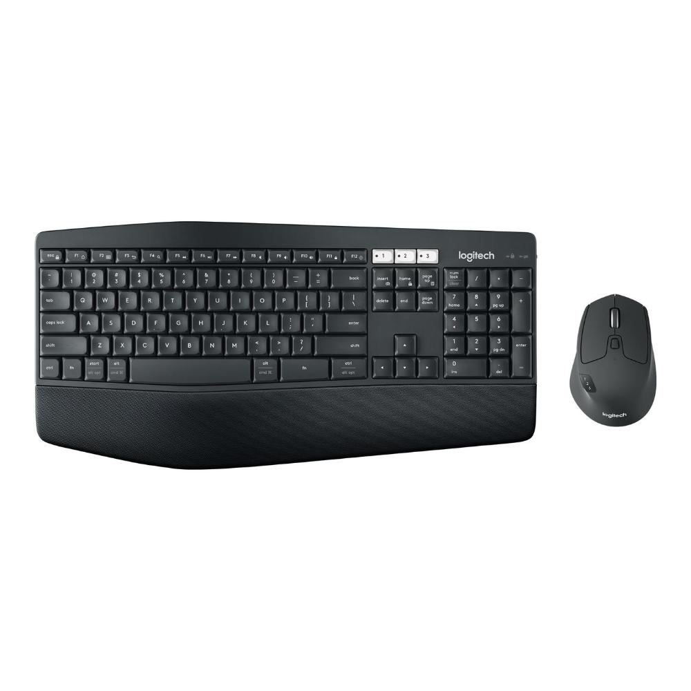 Logitech MK850 Keyboard & Mouse Set Black QWERTZ DE (920-008221) (LOGMK850BK)