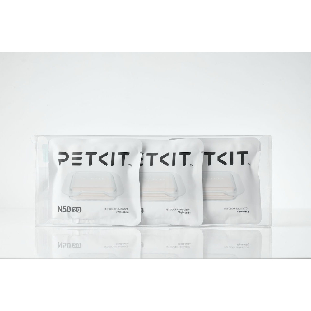 PETKIT Accessory - Pet Odor Eliminator N50 2.0 3 pcs for PuraMax, PuraMax 2, Purobot Max Pro, Max Pro 2, Max 3 & Max 3 Premium (P9223) (PTKP9223)