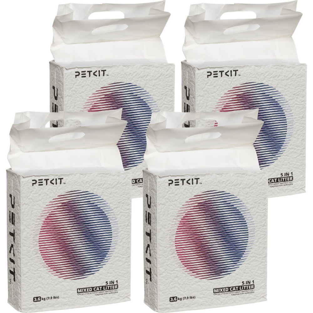 PETKIT Accessory - 5-in-1 Mixed Cat Litter 4 Bags (PKCL04) (PTKPKCL04)
