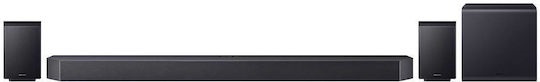 Samsung Soundbar Q990H 11.1.4ch Wireless Dolby Atmos Rear Speakers Q-Symphony SpaceFit Sound Pro (HW-Q990H) (SAMHW-Q990H-EN)