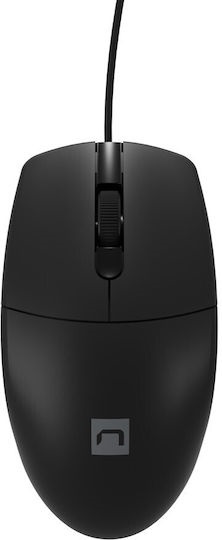 NATEC Ruff 2 Optical Mouse 1000 DPI - Black (NMY-1987) (NTCNMY-1987)