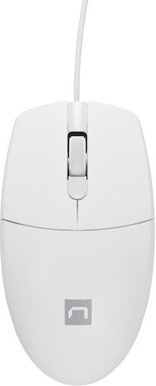 NATEC Ruff 2 Optical Mouse 1000 DPI - White (NMY-1988) (NTCNMY-1988)