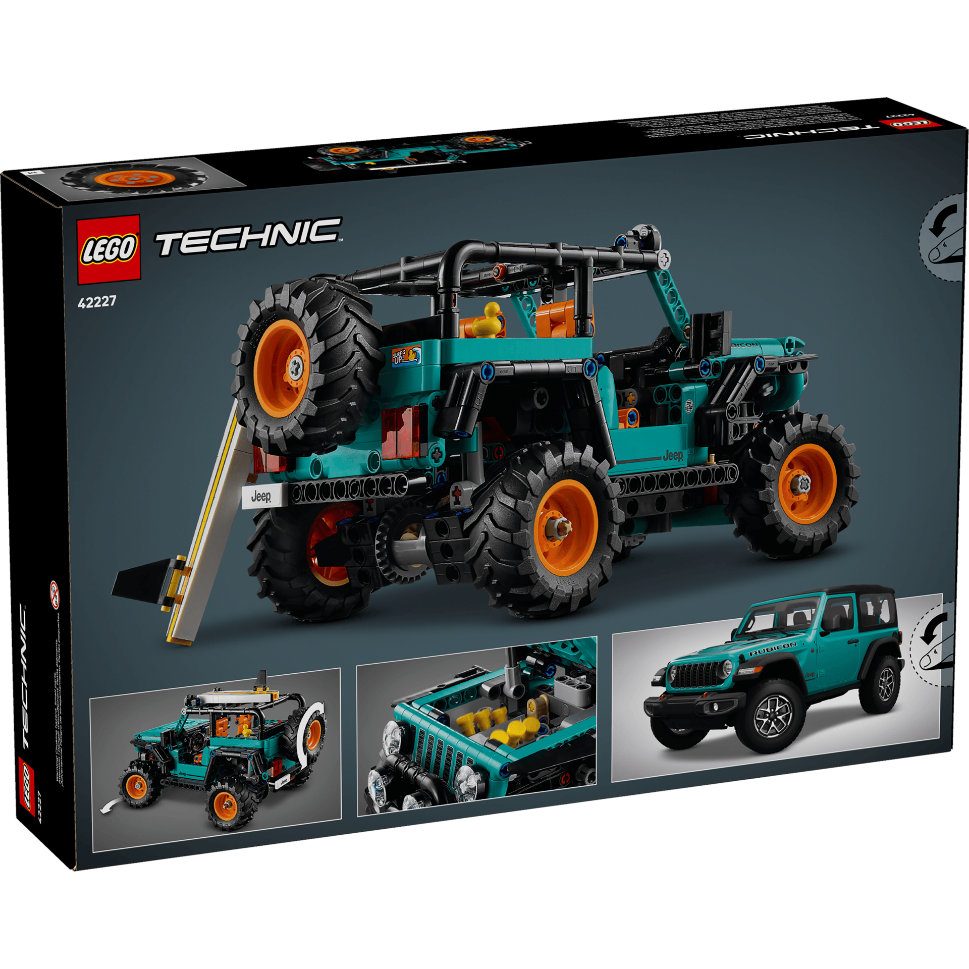 Lego Technic Jeep Wrangler Rubicon Off-road Vehicle (42227) (LGO42227)