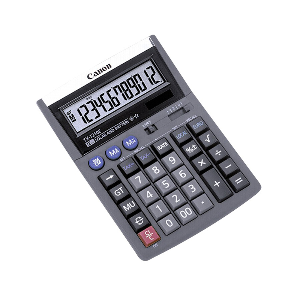 CANON TX-1210E CALCULATOR 12-DIGIT (4100A014) (CANTX1210E)