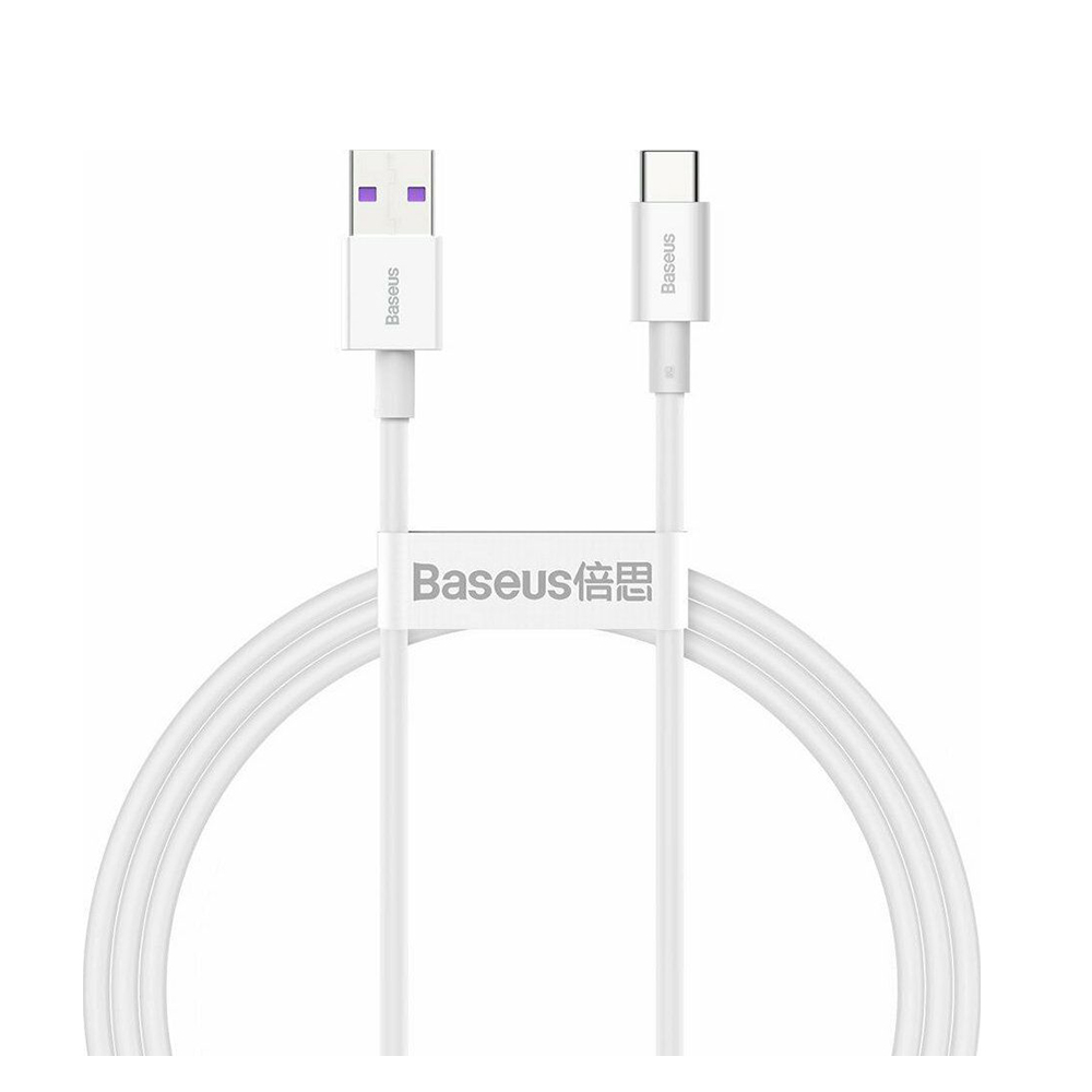Baseus Type-C - Type-C Superior cable Quick Charge / Power Delivery / FCP 100W 5A 20V 2m white (CATYS-C02) (BASCATYS-C02)