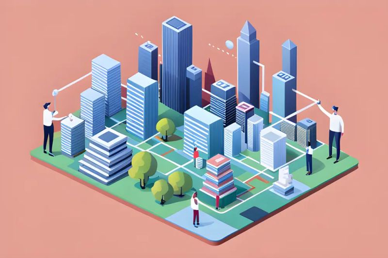 Data Architect Data Big Data On Premise Data Processing Cloud Bases Data Science Machine - Best Vintage Illustrations in Ultra HD