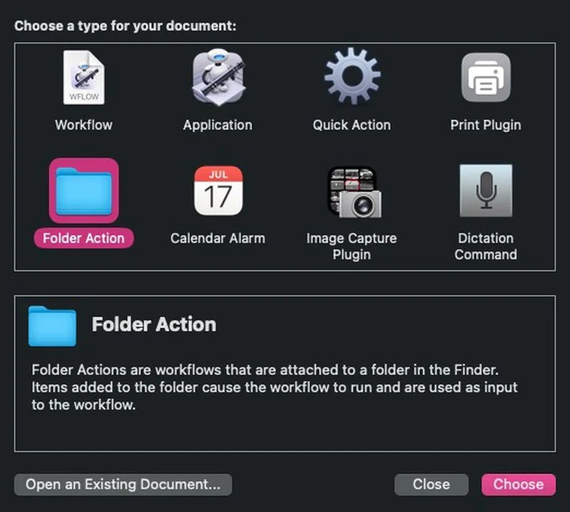 folder-action-automator