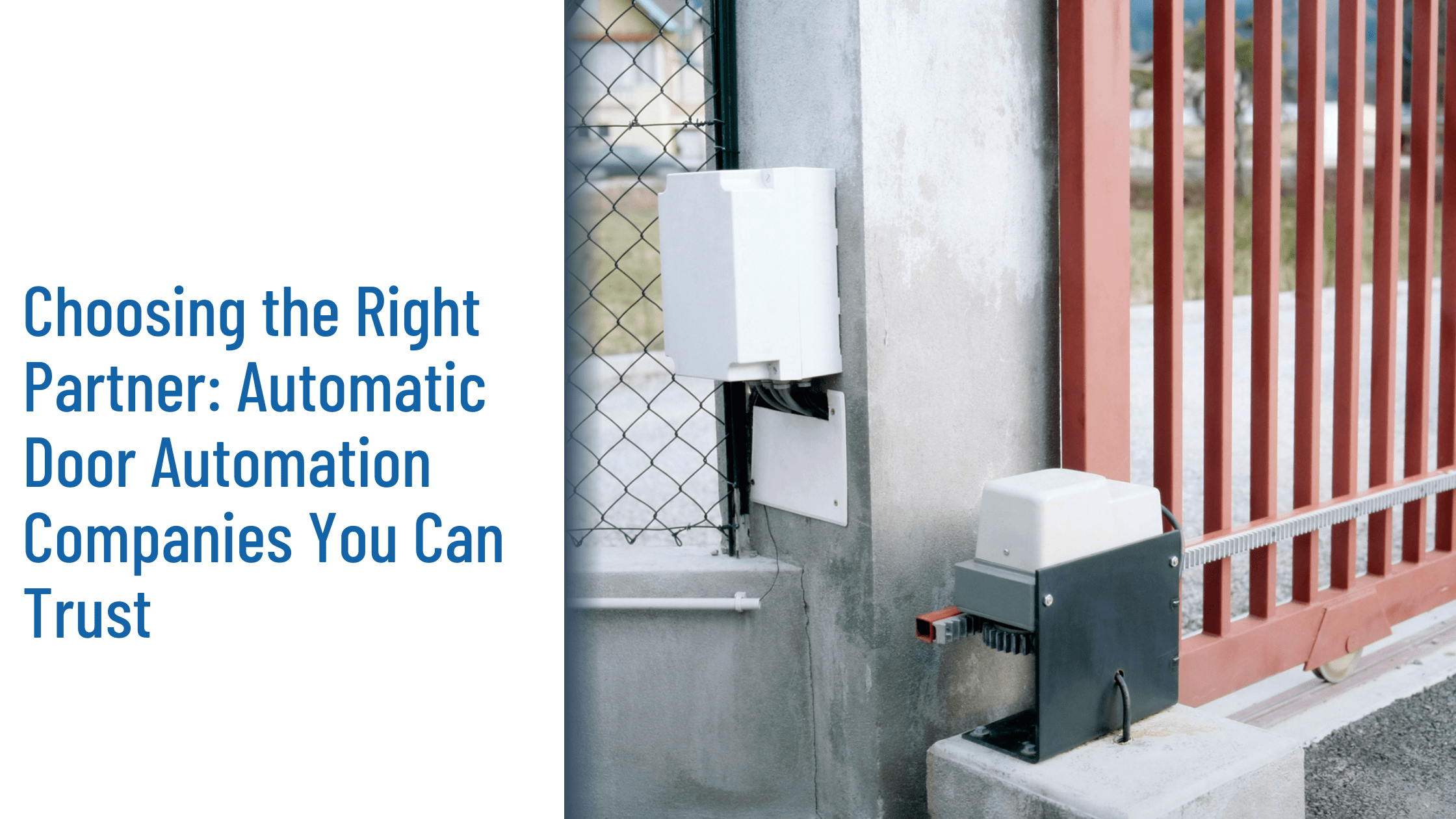 Door Automation Companies