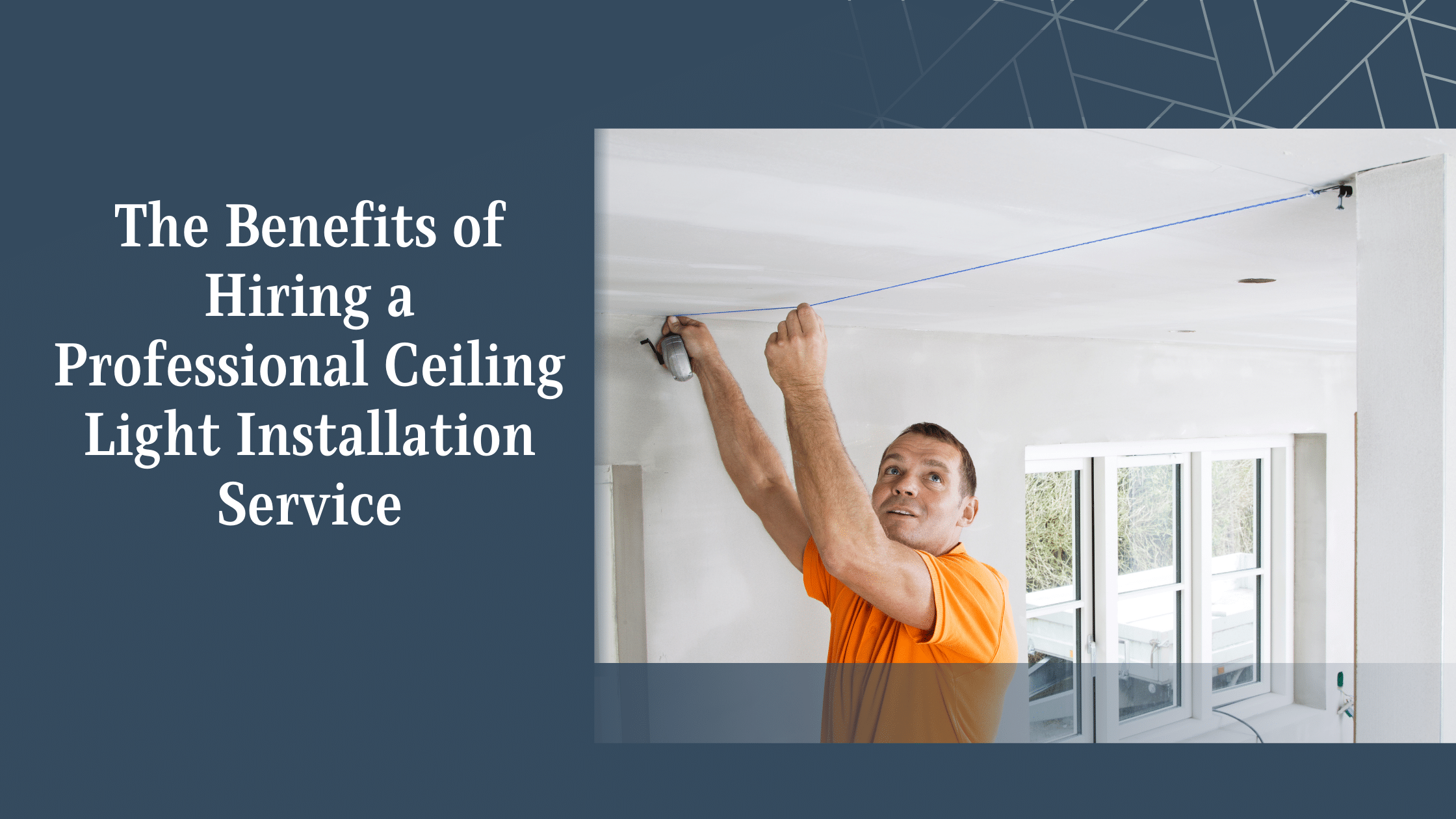 ceiling light installation service