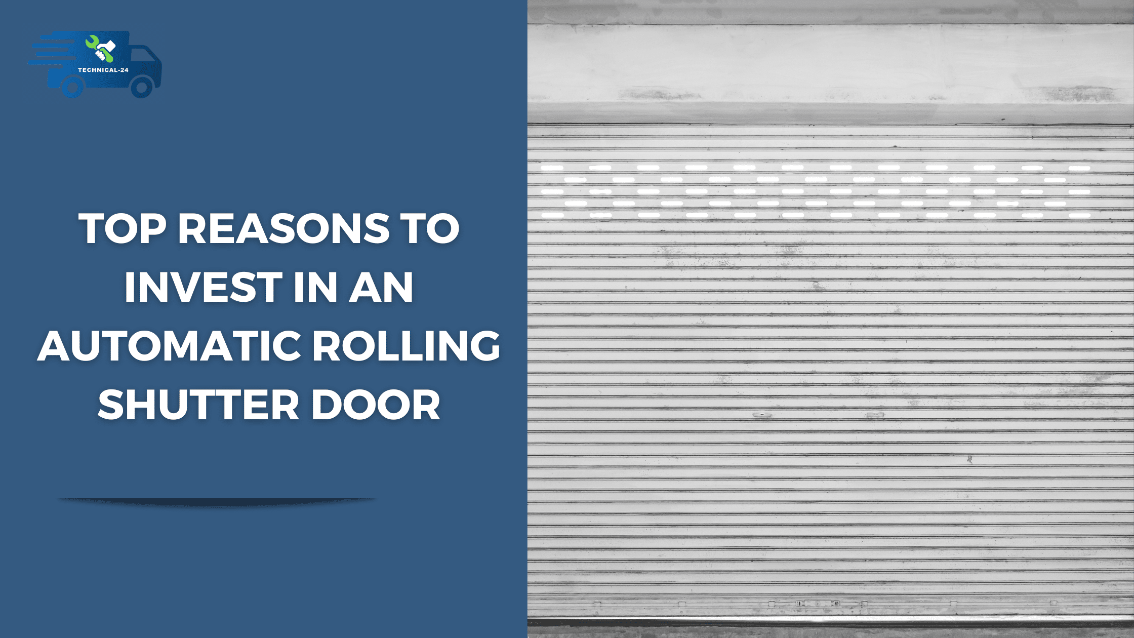 automatic rolling shutter door
