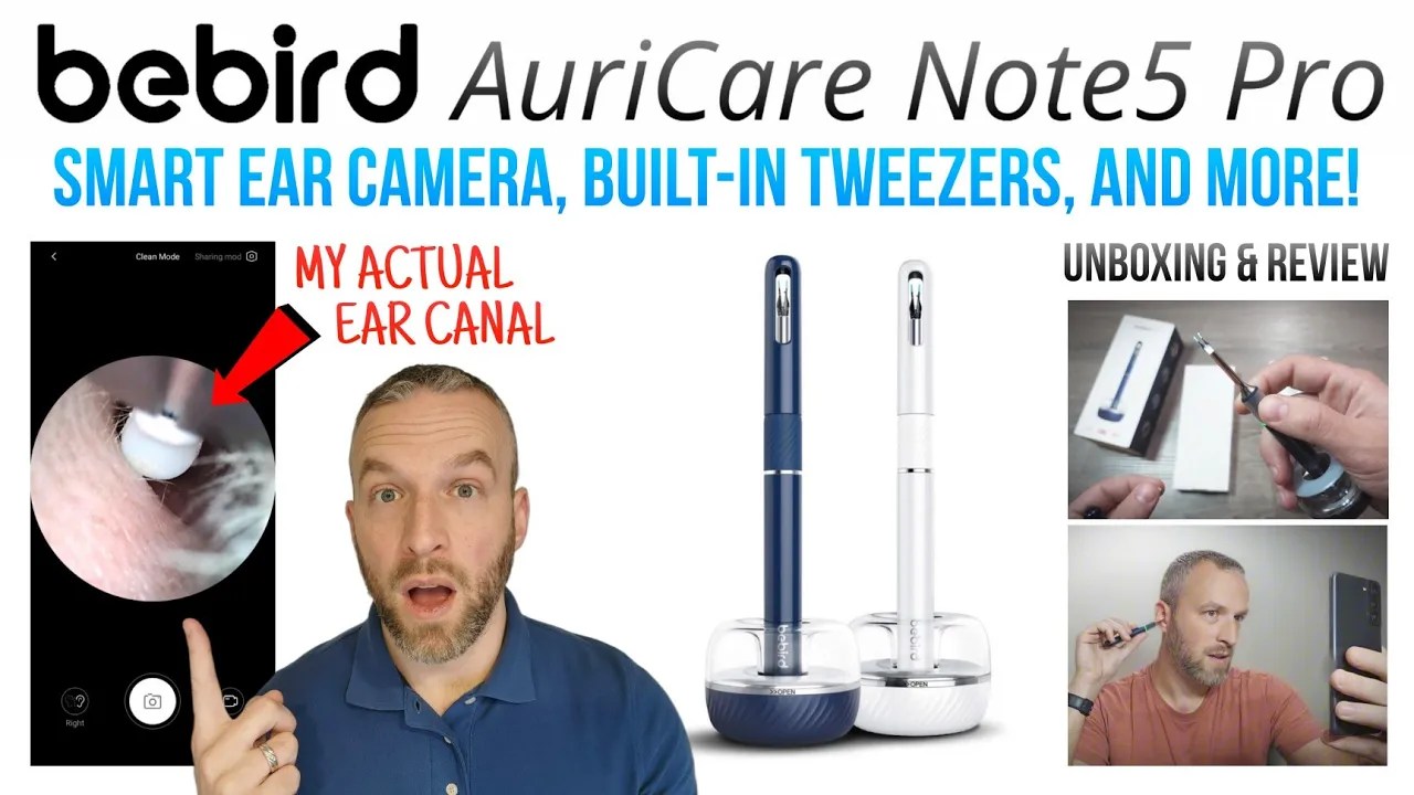Bebird AuriCare Note5 Pro Review: Smart Ear Camera, Built-in Tweezers, and more!