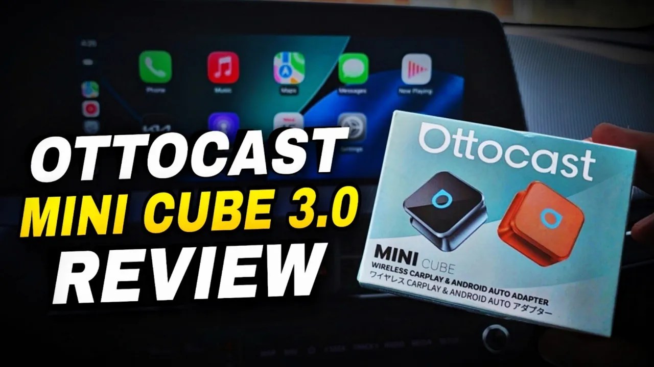NEW FAVORITE Wireless Carplay & Android Auto Adapter! Ottocast Mini Cube 3.0 Review