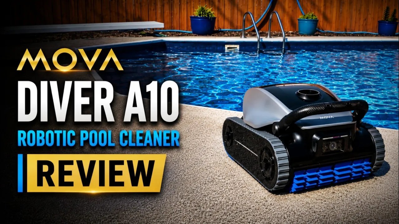 Is This $599 Pool Robot Too Good to Be True? MOVA Diver A10 Review