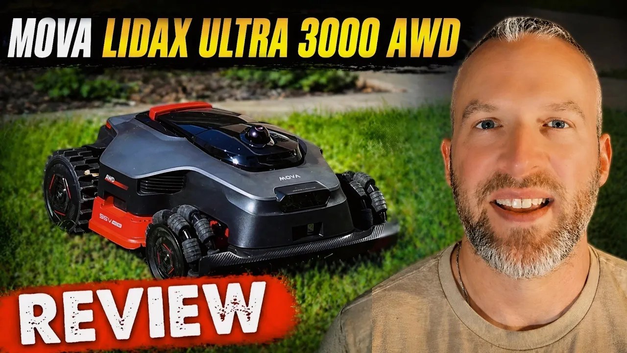BEST Robot Lawn Mower? MOVA LiDAX Ultra 3000 AWD Review