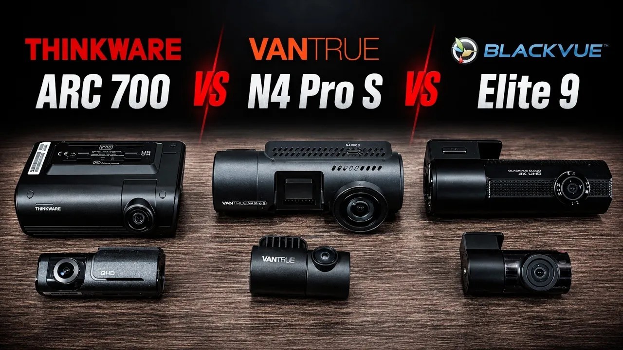 ULTIMATE 4K Dash Cam Comparison: Thinkware vs Vantrue vs BlackVue