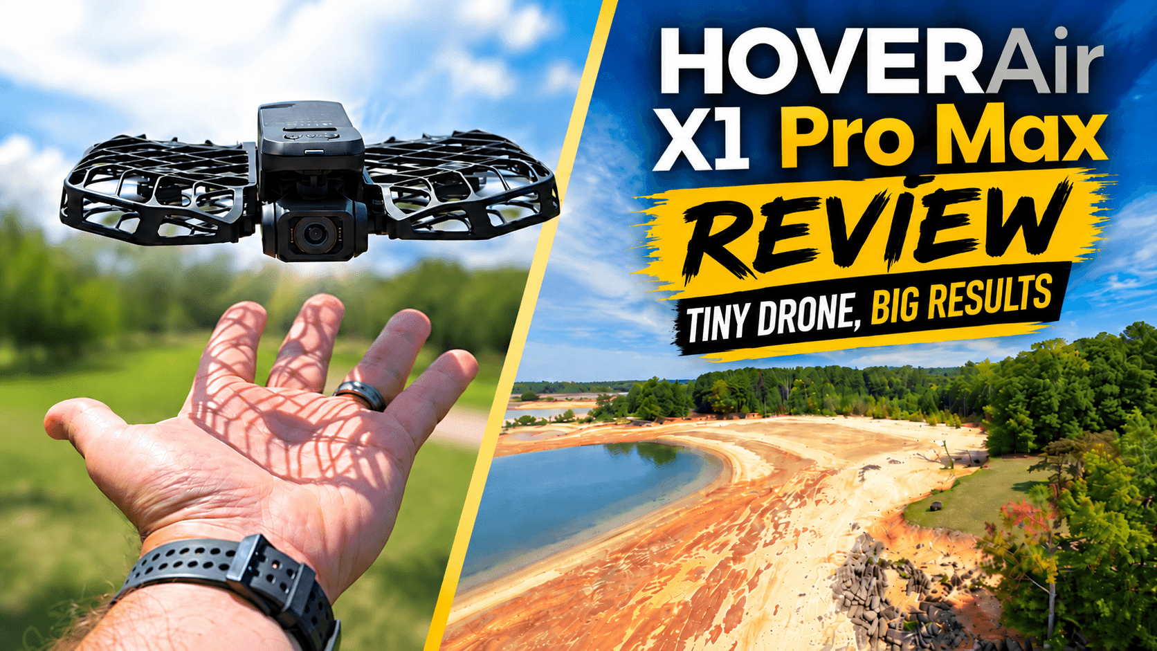 Tiny Drone, BIG Results | HOVERAir X1 Pro Max Review