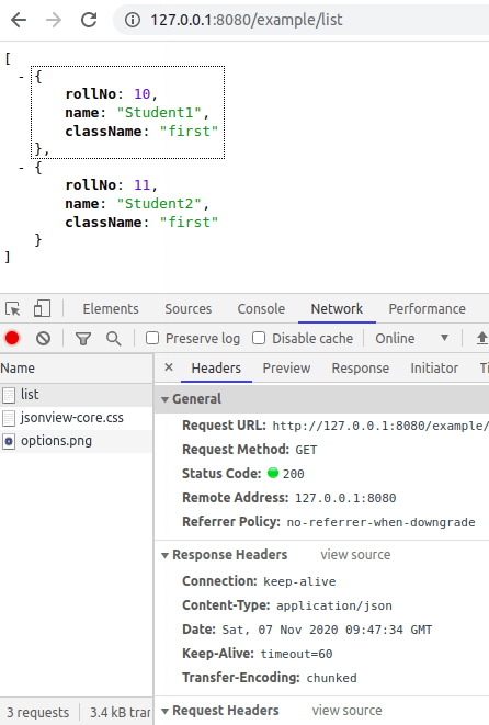 Using ResponseEntity in Spring